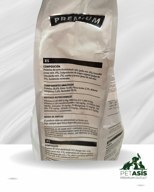 AMITY para Cachorros Premium con Pollo y Arroz | 15 kg