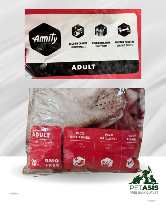 Amity Perros Adultos Rico en Carnes | 20 kg
