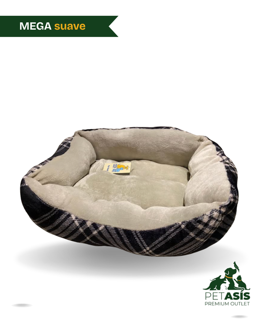 Cama para Mascotas Cuadro Mediana