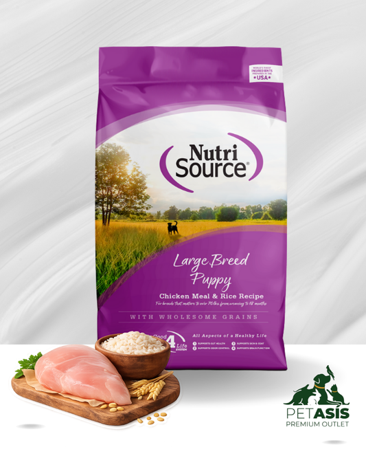 NutriSource Cachorros Raza Grande Pollo y Arroz | 11.79 kg