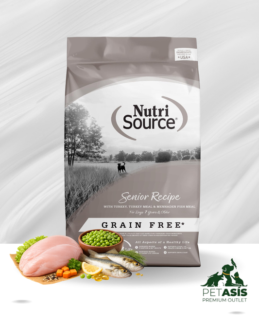 NutriSource Senior Pavo Sin Granos | 11.79 kg
