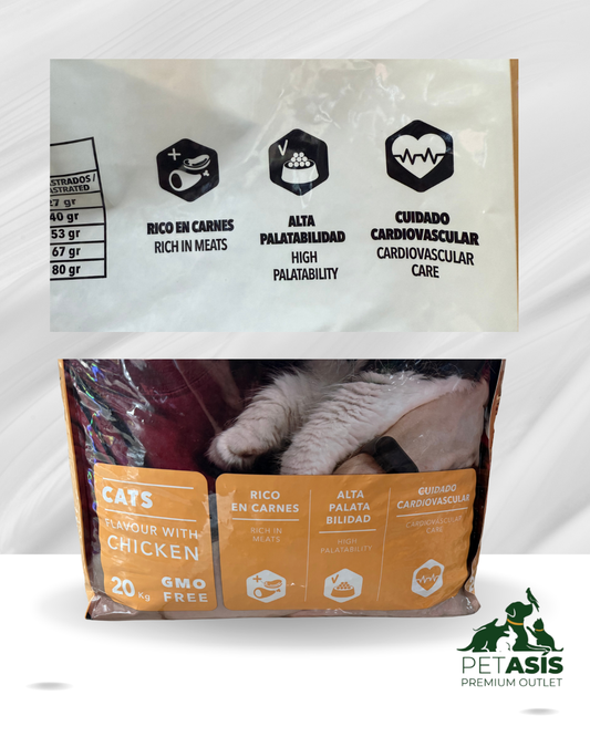 Amity Alimento para Gatos de Pollo | 20 kg